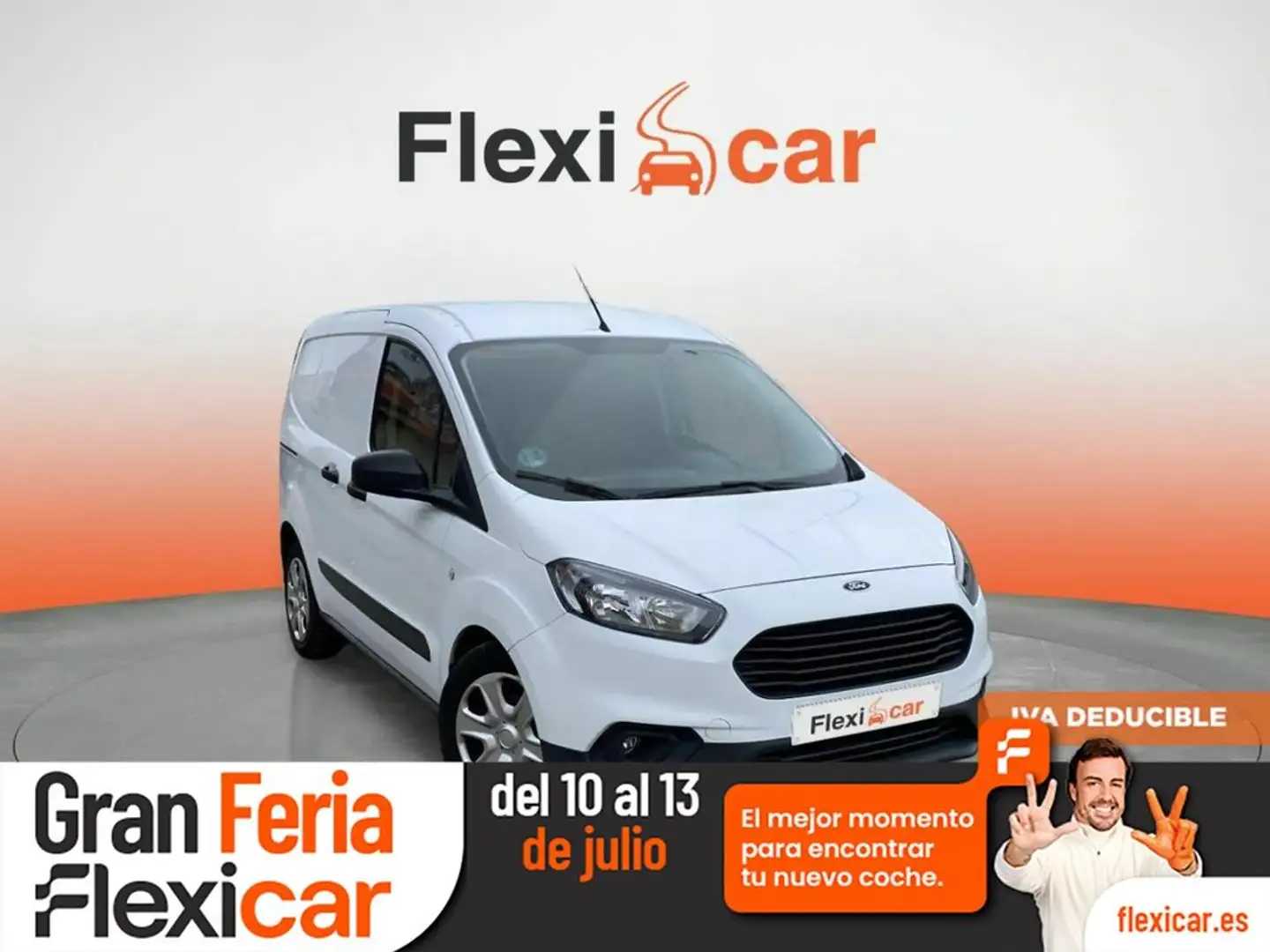 Ford Transit Courier 1.5D Blanc - 1