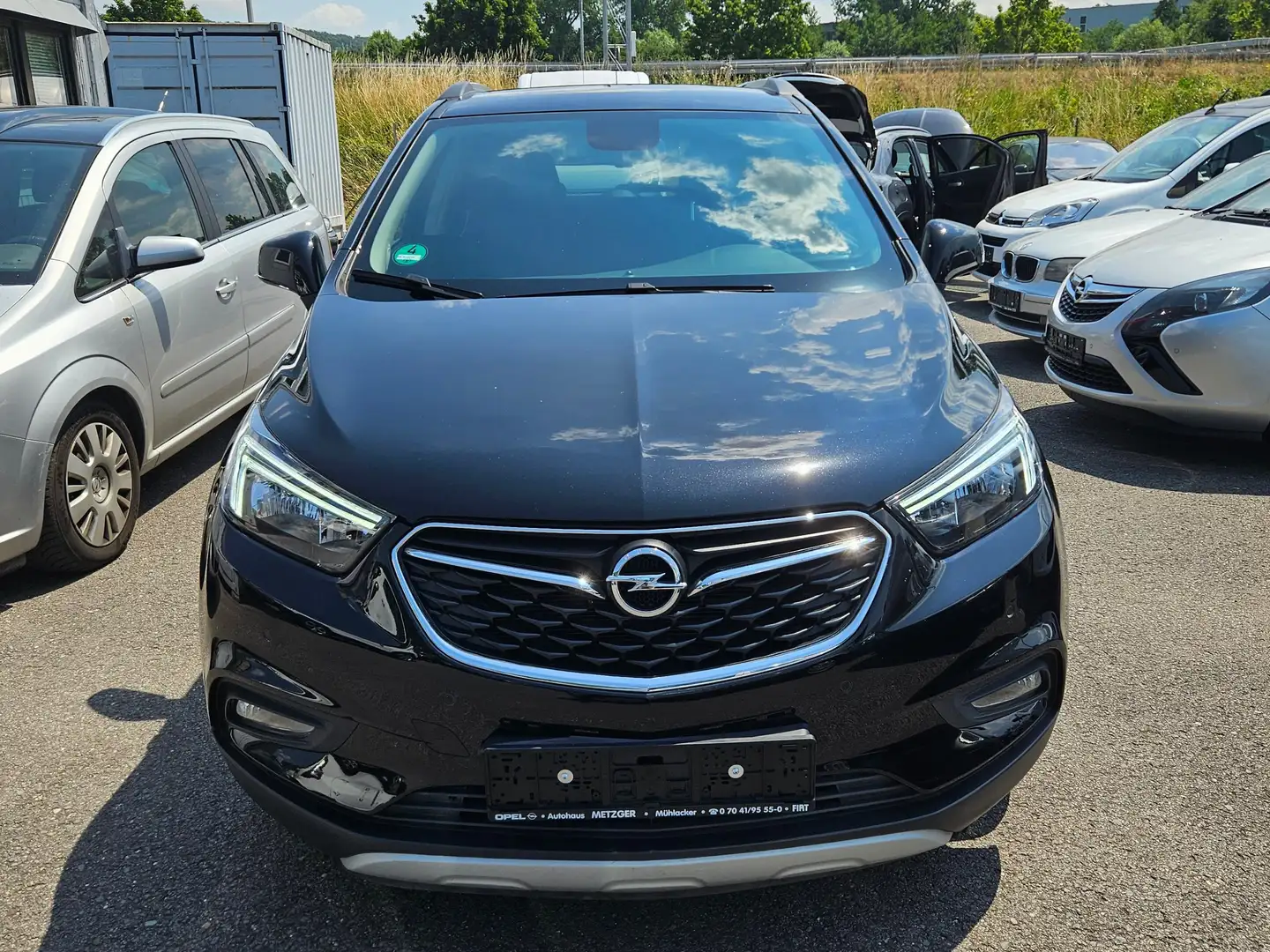 Opel Mokka X Active Automatik Klima Navi 1-Hand Schwarz - 2