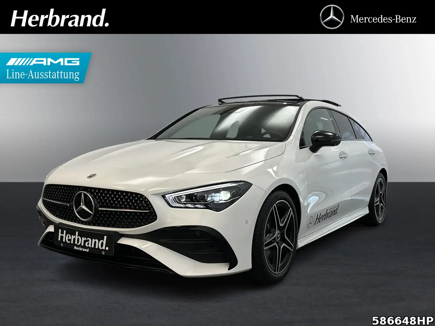 Mercedes-Benz CLA 200 +EDITION+AMG+PANO+360°KA+ Weiß - 1