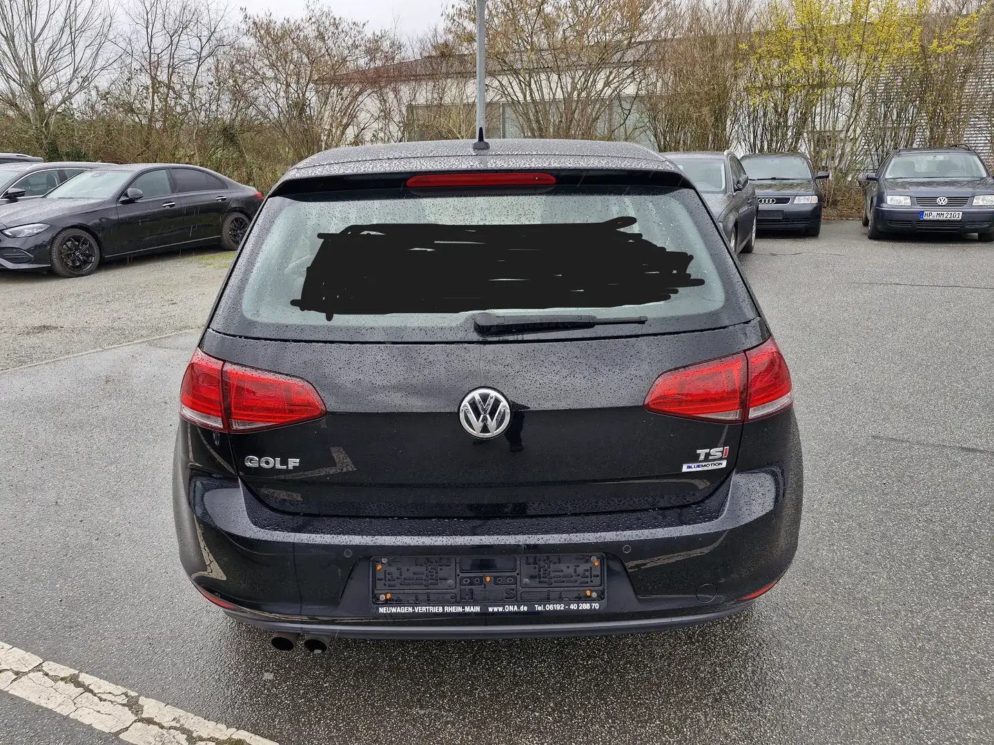 Volkswagen Golf Golf 1.4 TSI BlueMotion Technology Highline Schwarz - 2