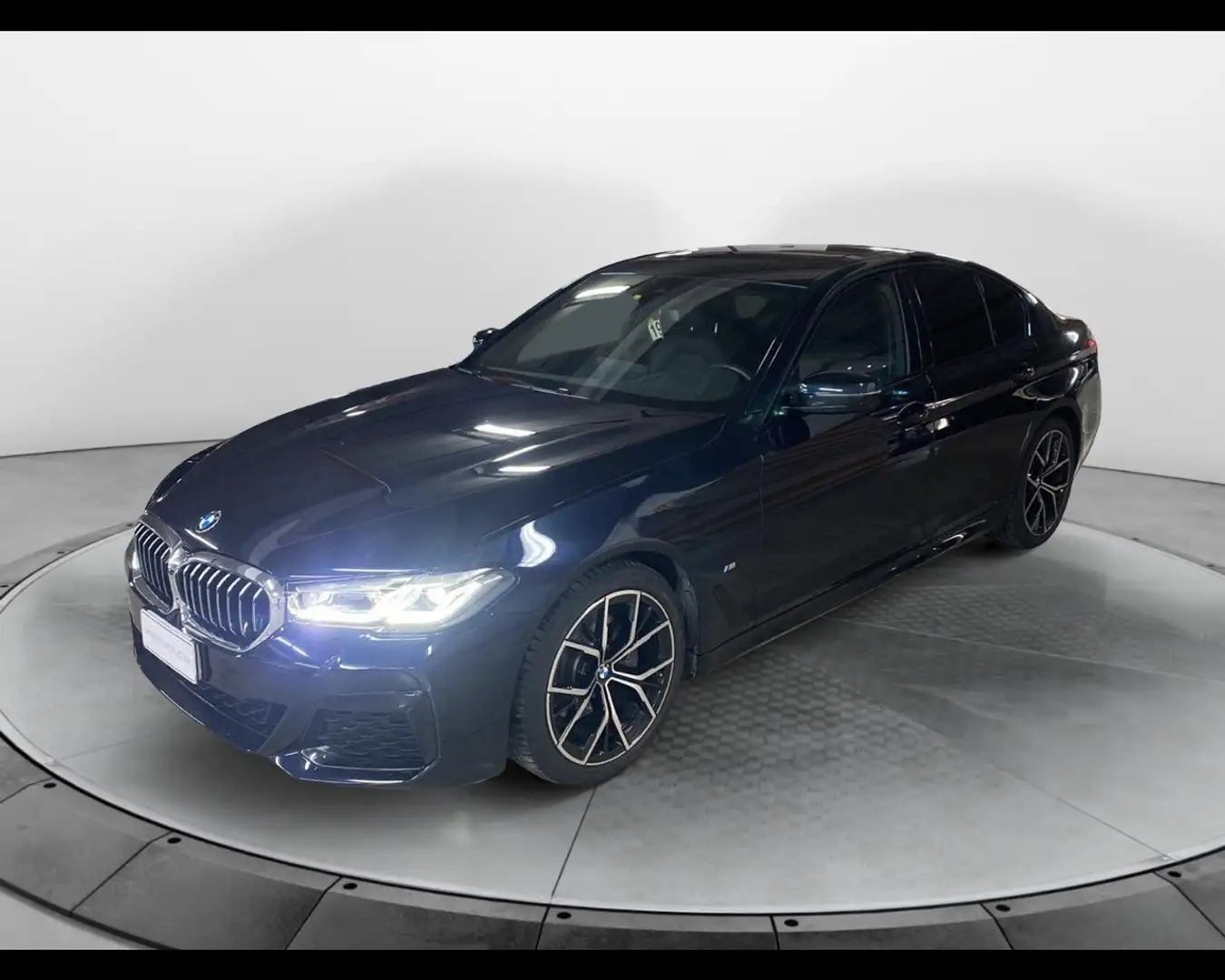BMW 520 d mhev 48V Msport auto Nero - 1