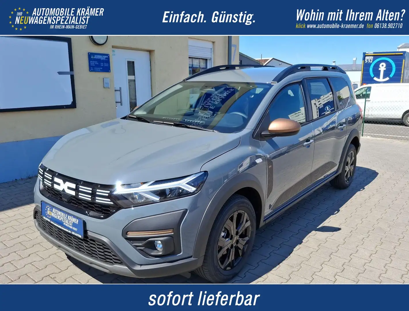 Dacia Jogger Extreme + Totwinkel Sitzheizung vorn Kamera PDC... Grigio - 1
