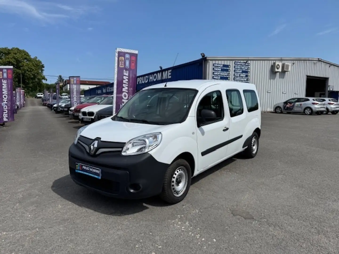Renault Kangoo MAXI CONFORT DCI 95 VITRE Blanc - 1