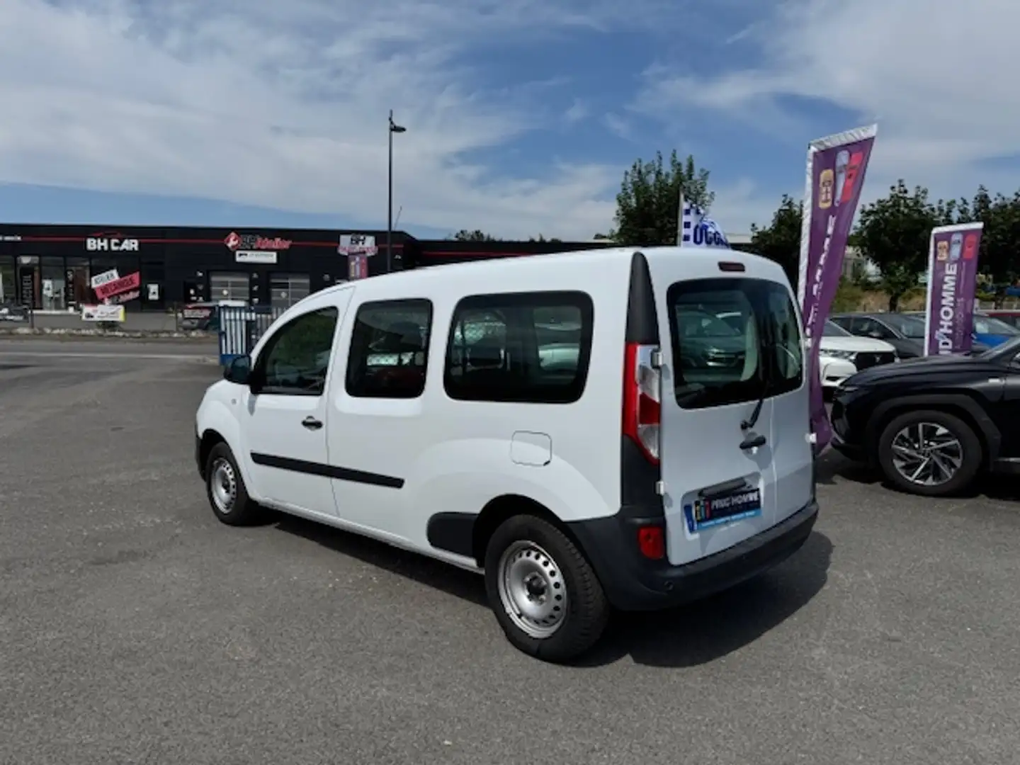 Renault Kangoo MAXI CONFORT DCI 95 VITRE Blanc - 2