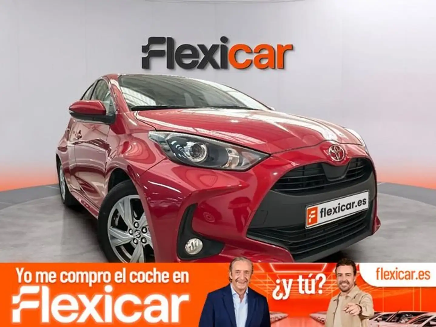 Toyota Yaris 120H 1.5 Active Plus Rojo - 1