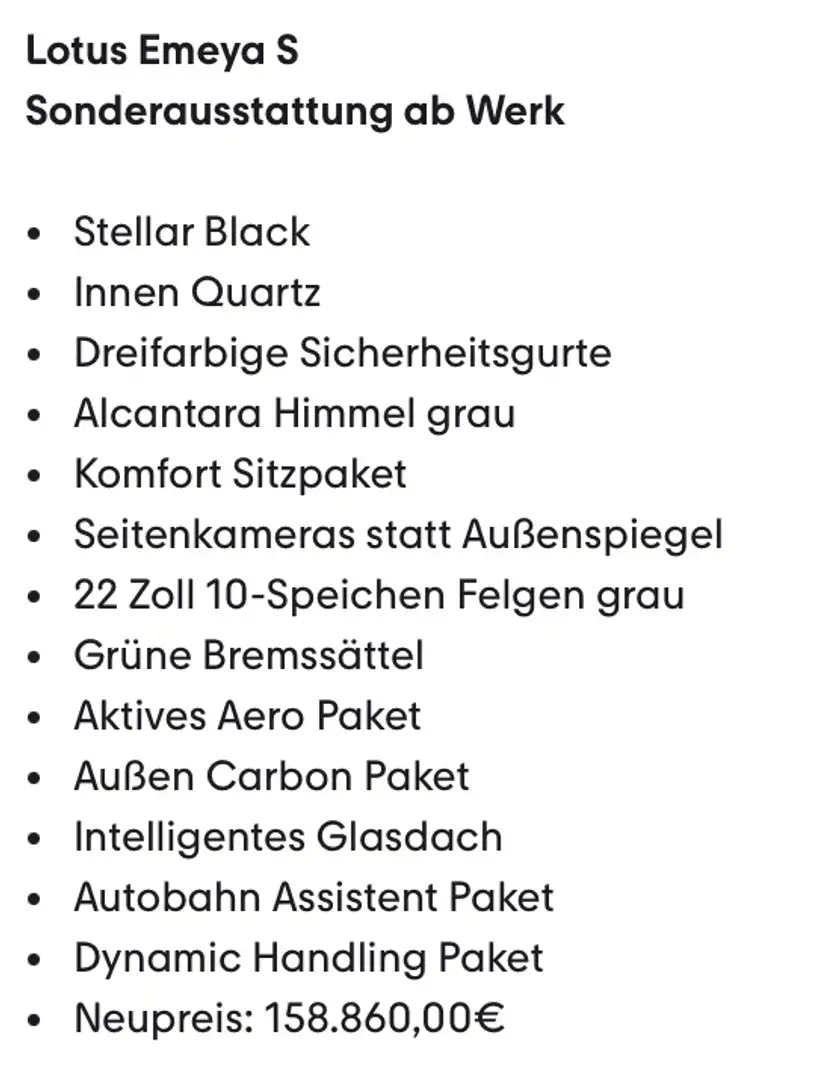 Lotus Emeya Emeya 90kWh S Dynamic Handling Carbon auch andere Чёрный - 2