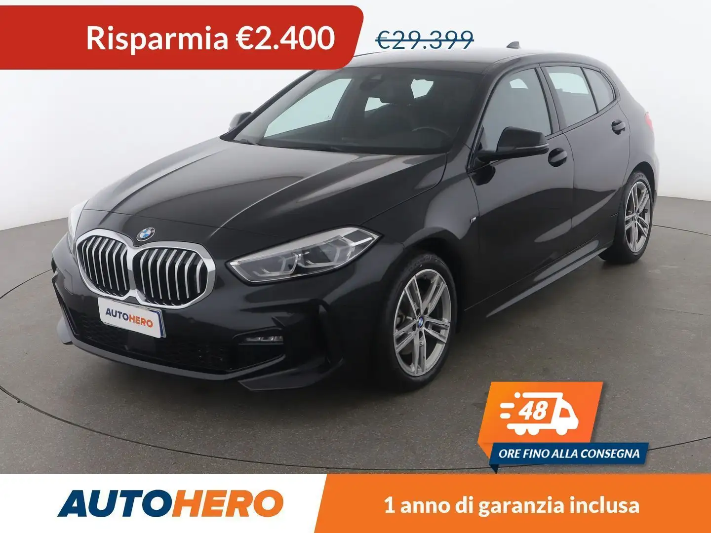 BMW 118 118d Msport Nero - 1