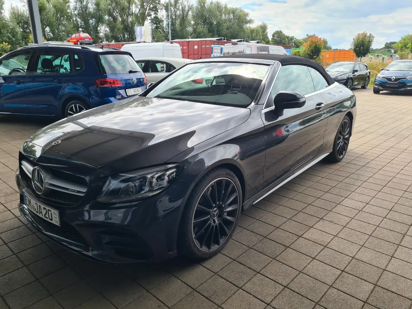 Mercedes-Benz C 43 AMG CABRIO 1.HAND PERFORMANCE Gris - 1