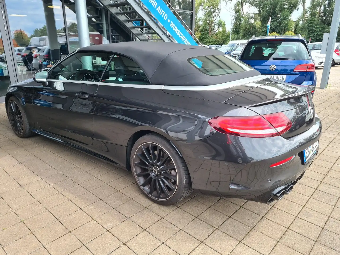 Mercedes-Benz C 43 AMG CABRIO 1.HAND PERFORMANCE Gris - 2