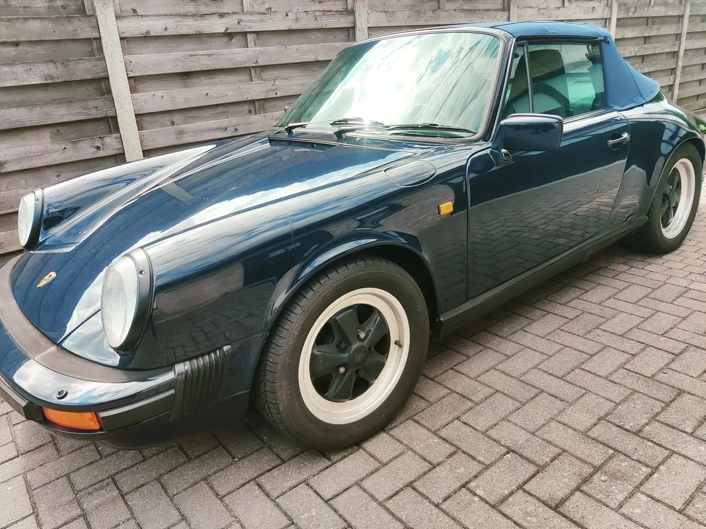Porsche 911 911 Carrera Cabriolet Bleu - 1