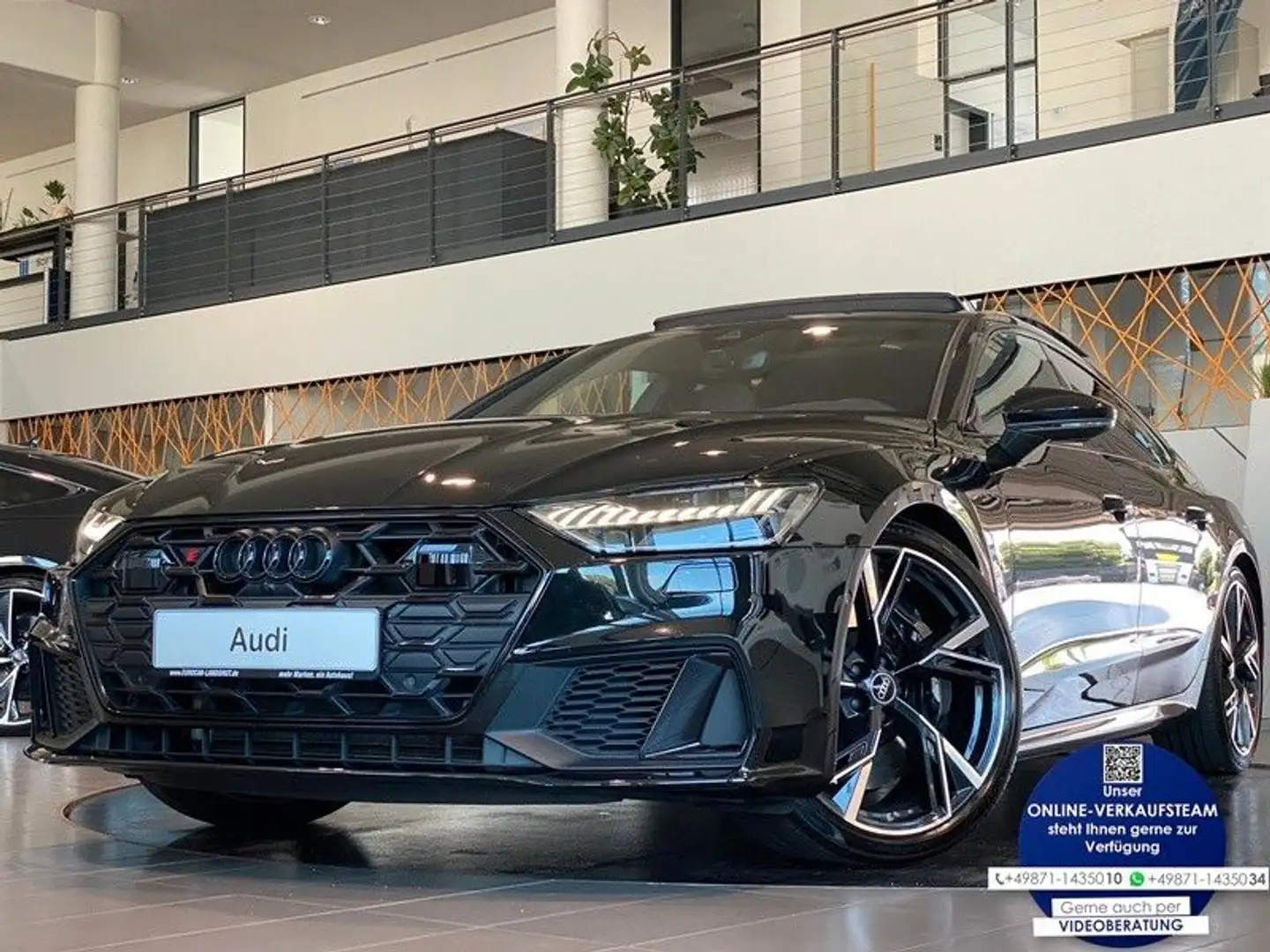 Audi S7 Matrix ViCo S-Sitze Luftf Carbon Pano B&O ACC Schwarz - 1