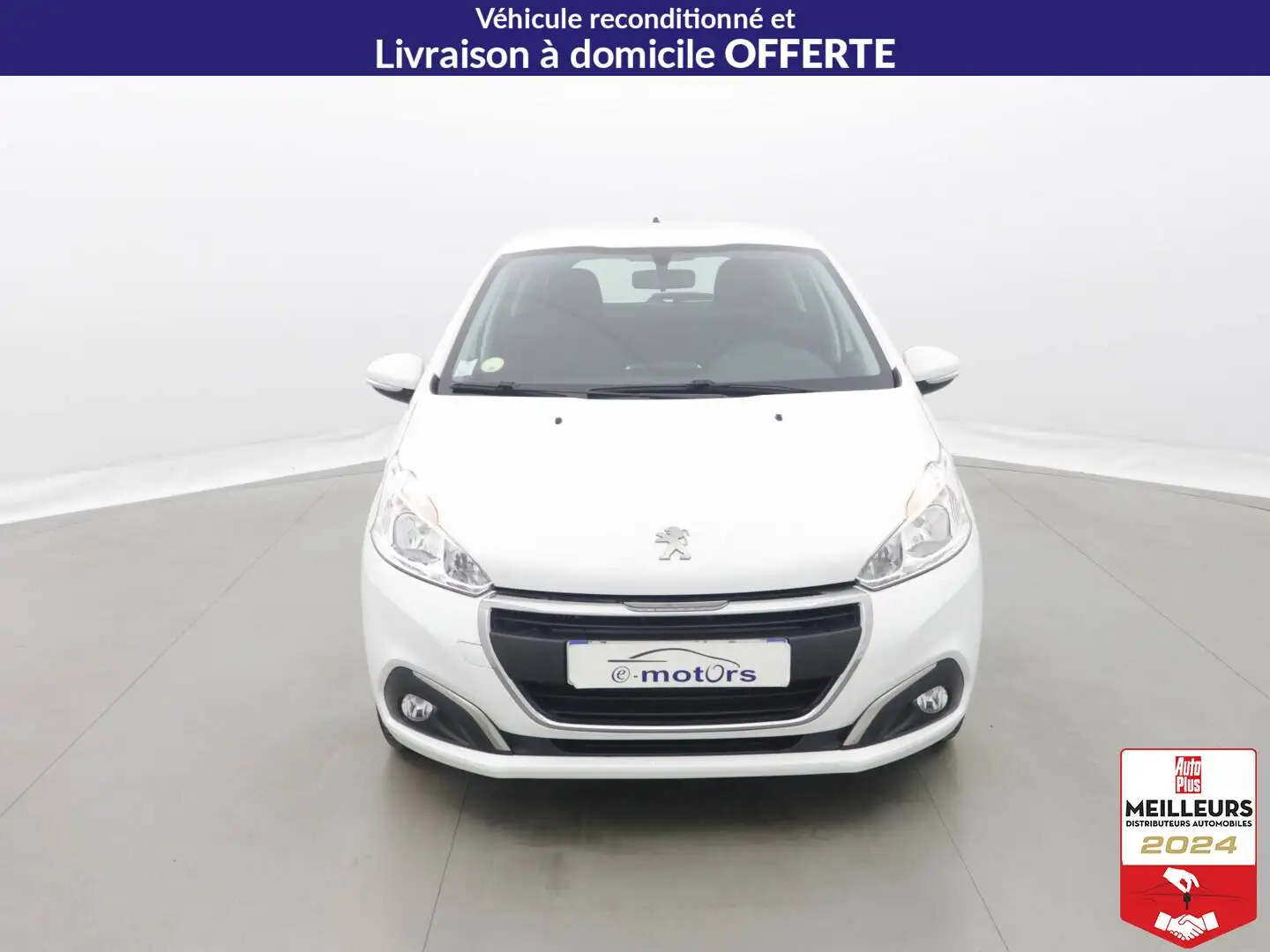 Peugeot 208 BlueHDI 100 Premium Pack 2PL Blanc - 2