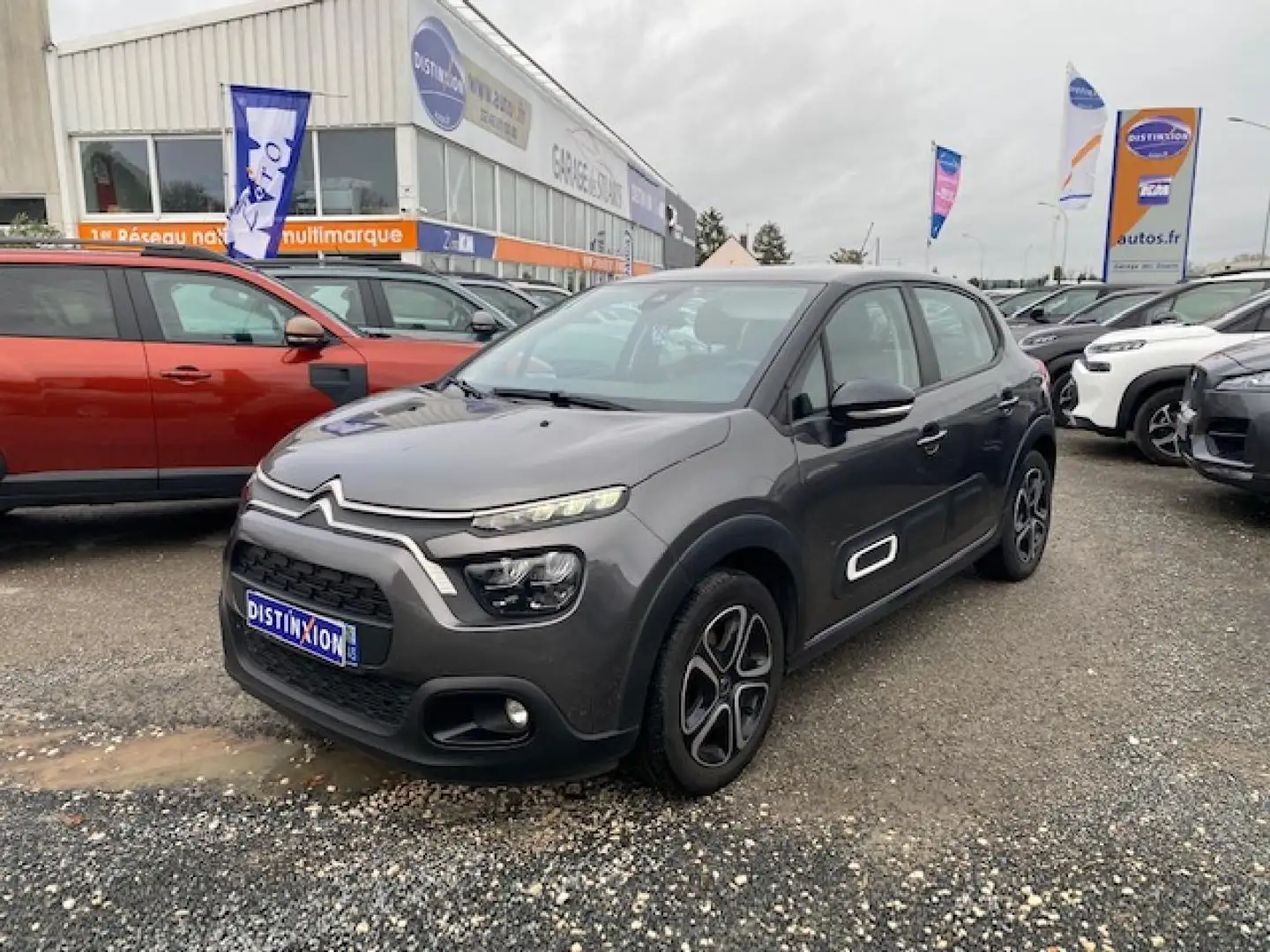 Citroen C3 1.2 PureTech 12V - 83 S\u0026S  Feel Pack Gris - 1