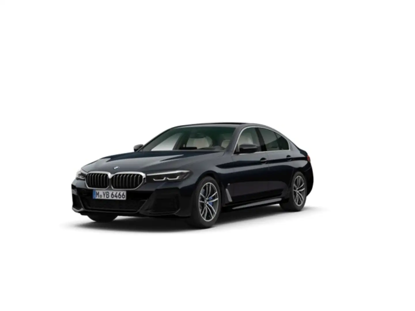 BMW 520 520dA xDrive Zwart - 1