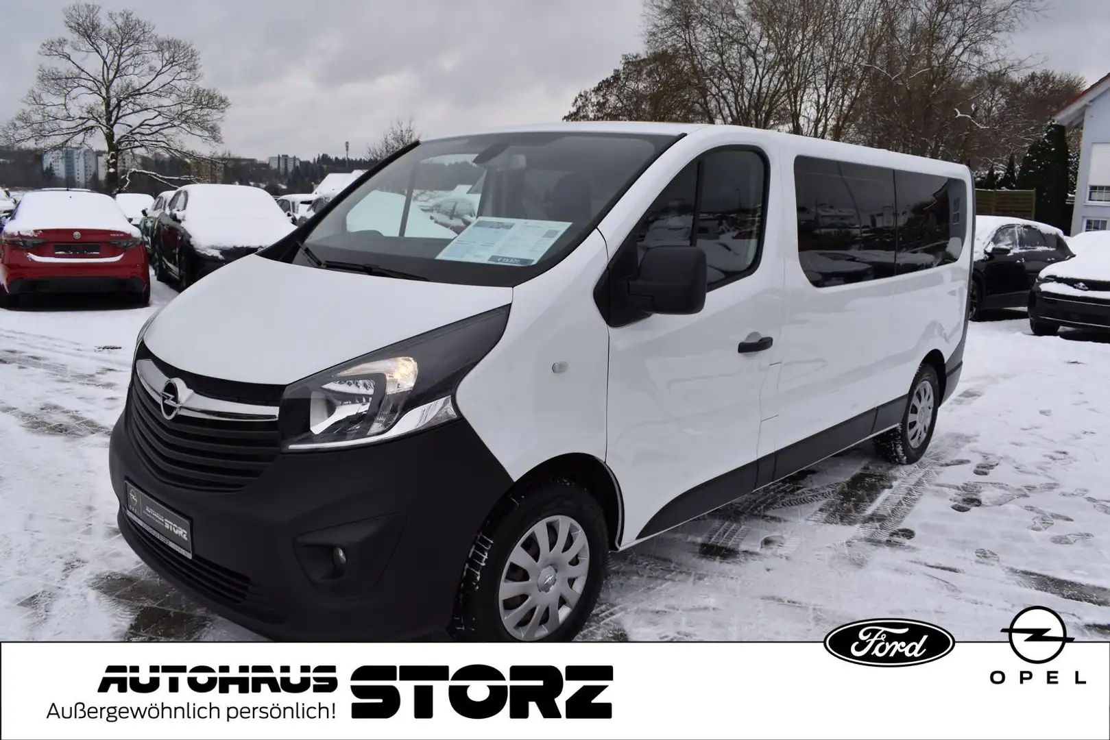 Opel Vivaro B Kombi Combi L2H1 2,9t |8-SITZER|TEMPOMAT|KLIMA|P Weiß - 1