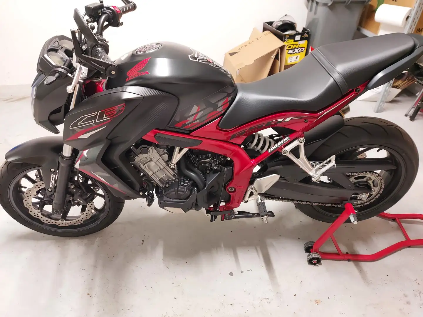 Honda CB 650 F - ABS Rouge - 2