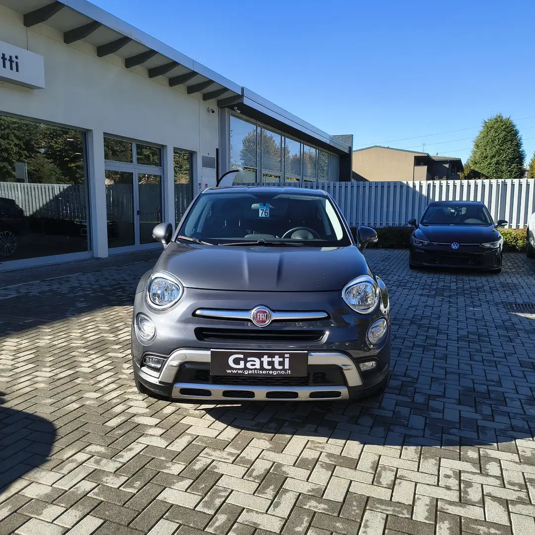 Fiat 500X 500X 1.6 mjt Cross 4x2 120cv my17 Gris - 2