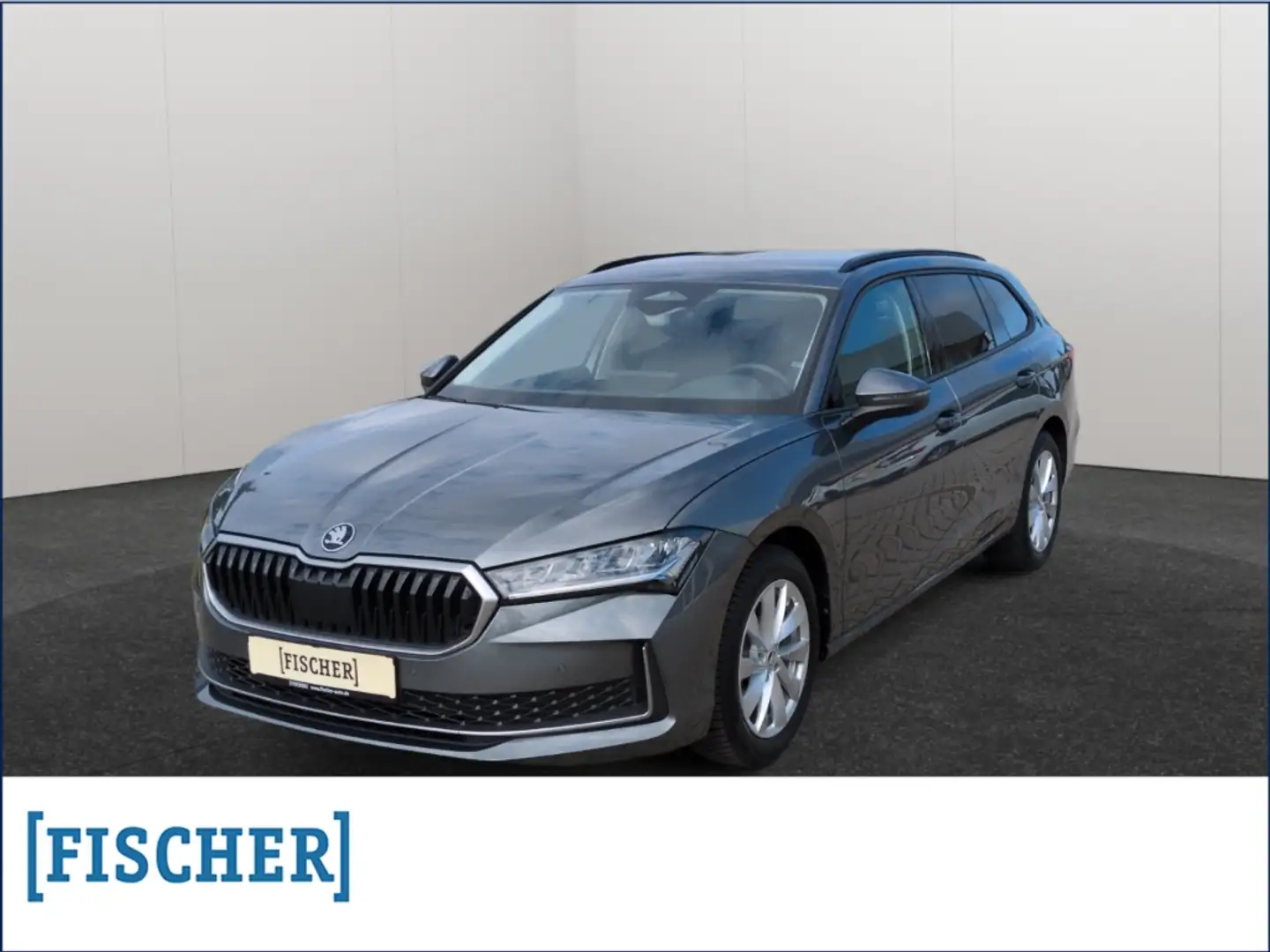 Skoda Superb Combi 1.5 eTSI DSG Selection LED AHK Navi Rear Vie Grau - 1