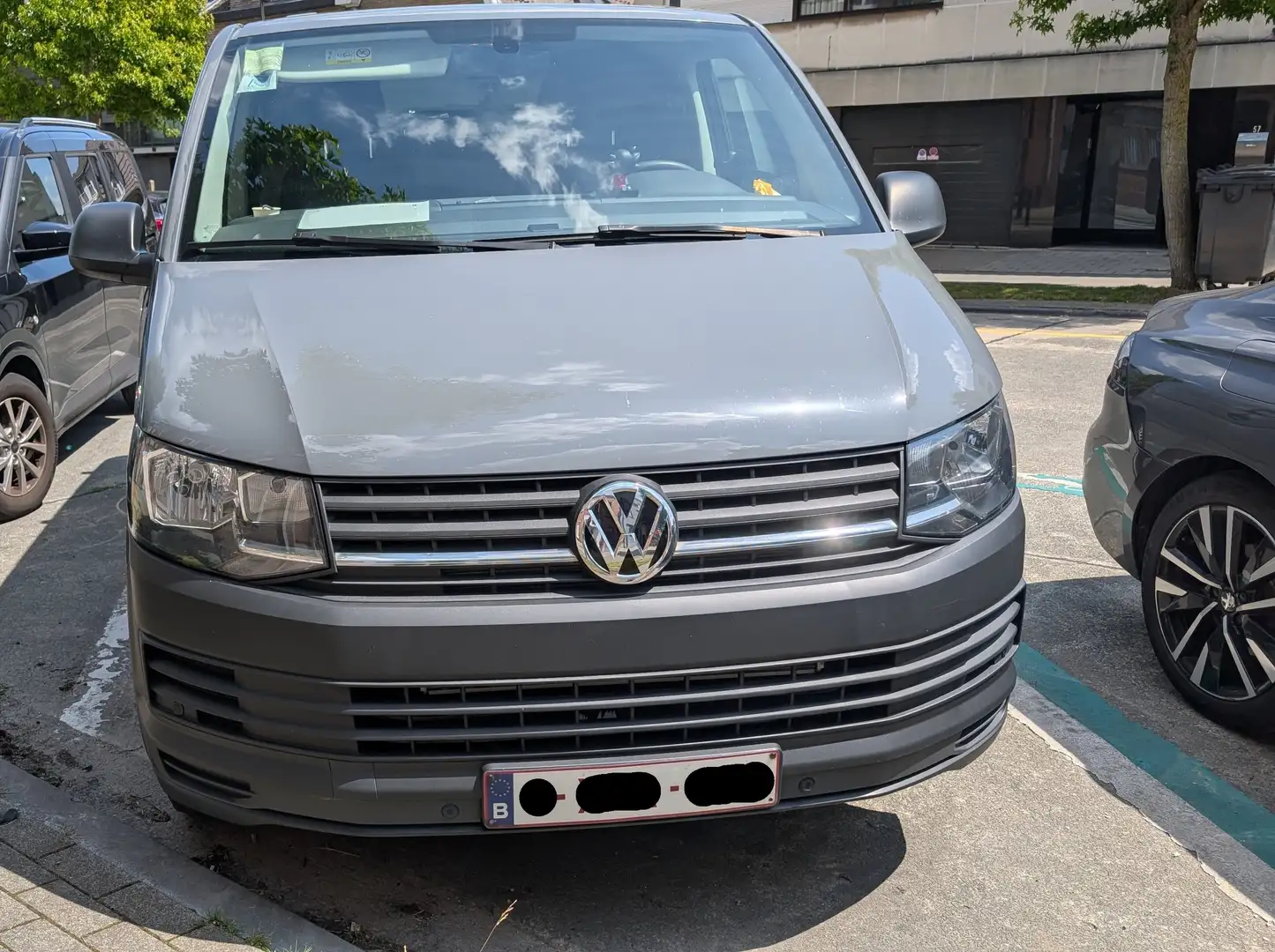Volkswagen T6 Transporter Transporter T6 kort - Lichte vracht Zwart - 1