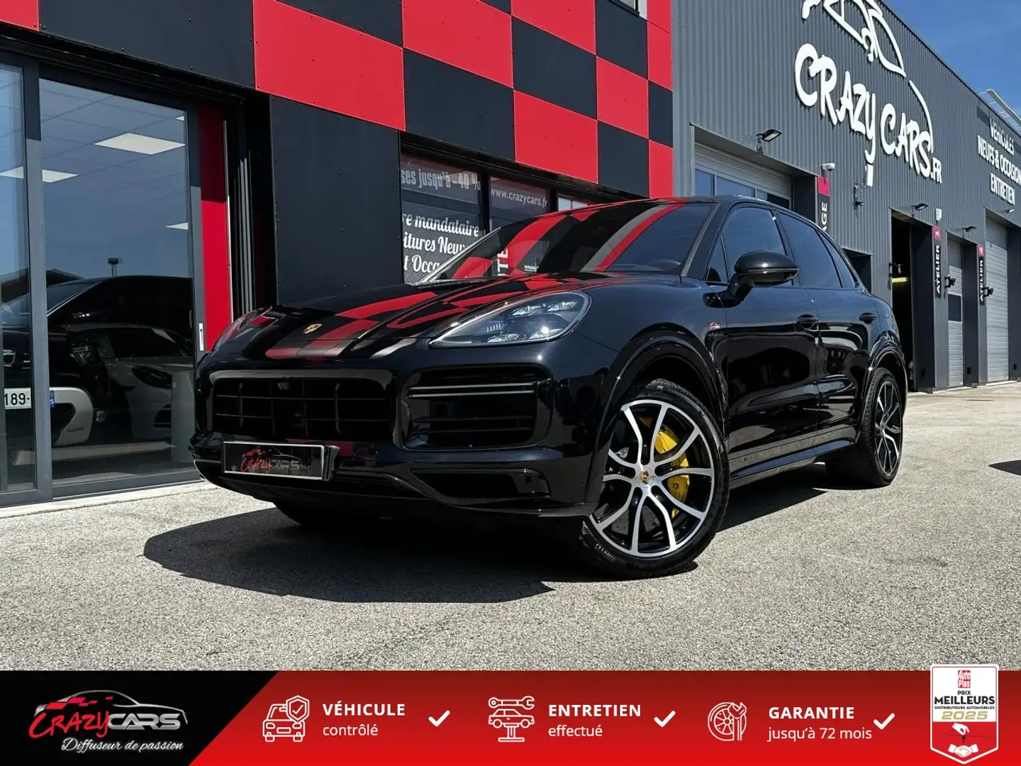 Porsche Cayenne 4.0 V8 680 Turbo S E-Hybrid  1ere main FRANCAIS Ga Negru - 1