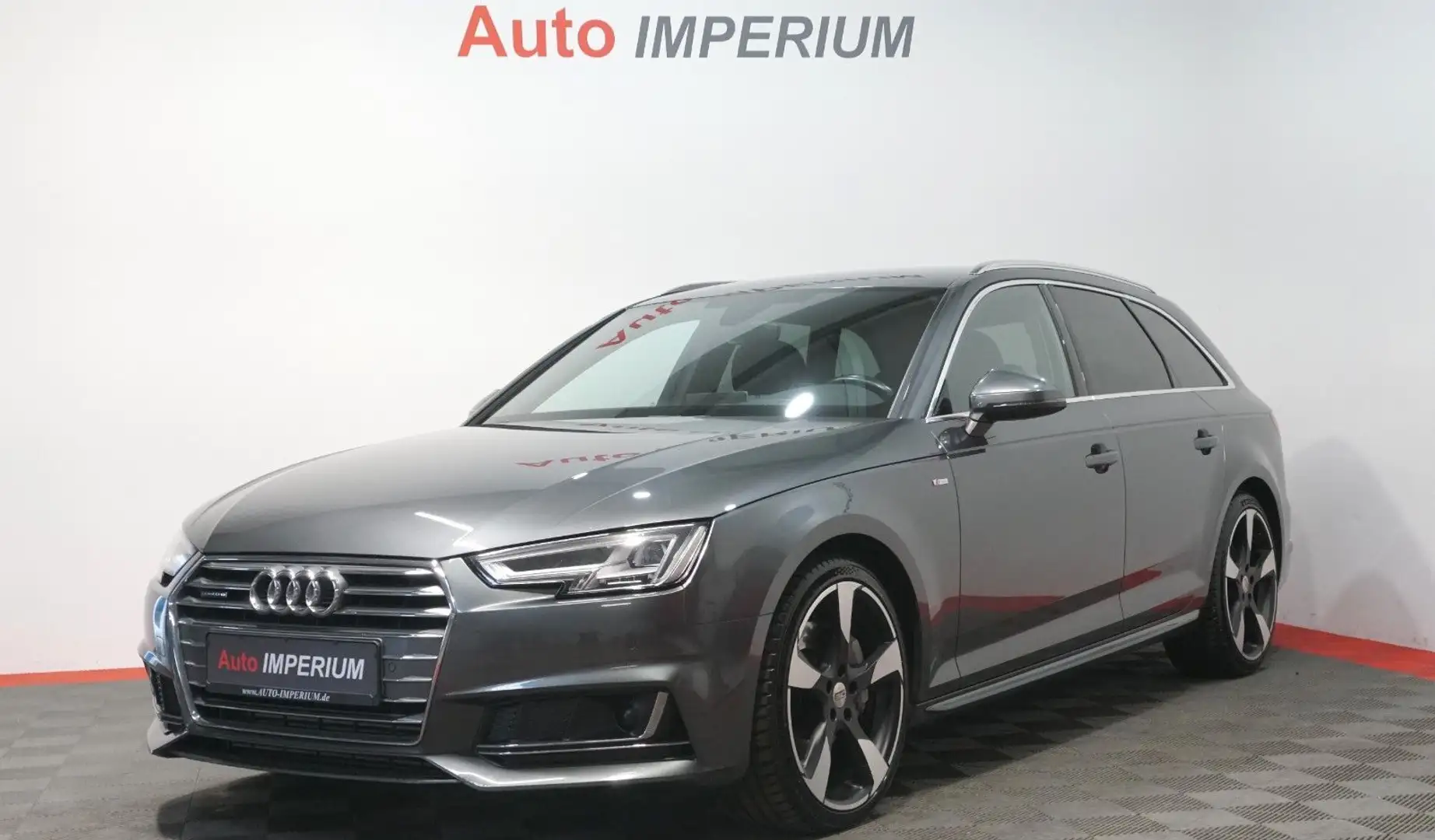 Audi A4 Avant S Line Sport Plus 3.0 TDI Quattro*STDHZ Gris - 1