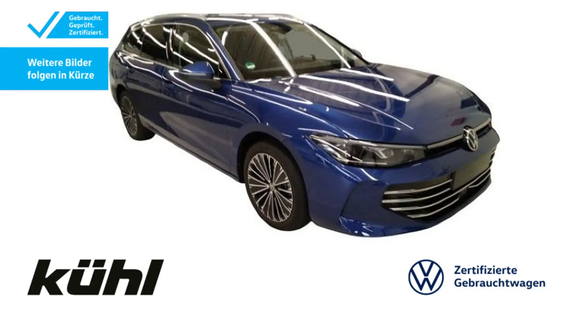 Volkswagen Passat Variant 2.0 TDI DSG Elegance IQ.Light/ACC Blau - 1