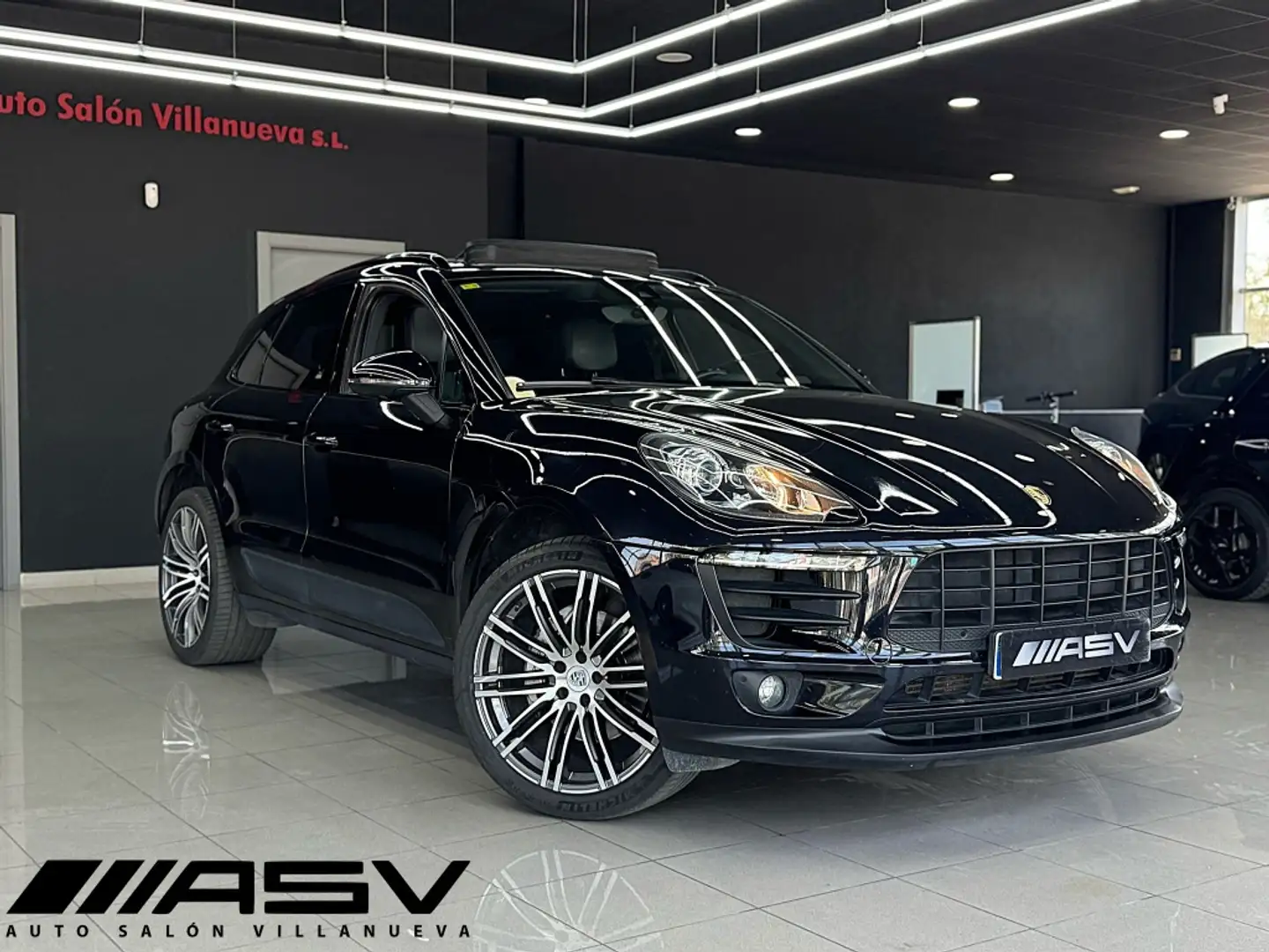 Porsche Macan S Diesel Aut. Zwart - 1