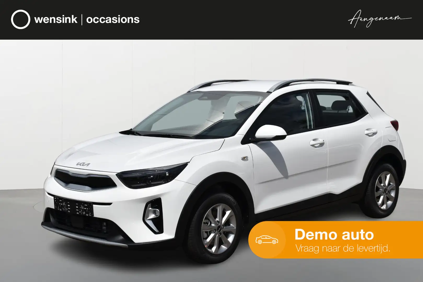 Kia Stonic 1.0 T-GDi MHEV DynamicLine | Airconditioning | Cru Blanc - 1
