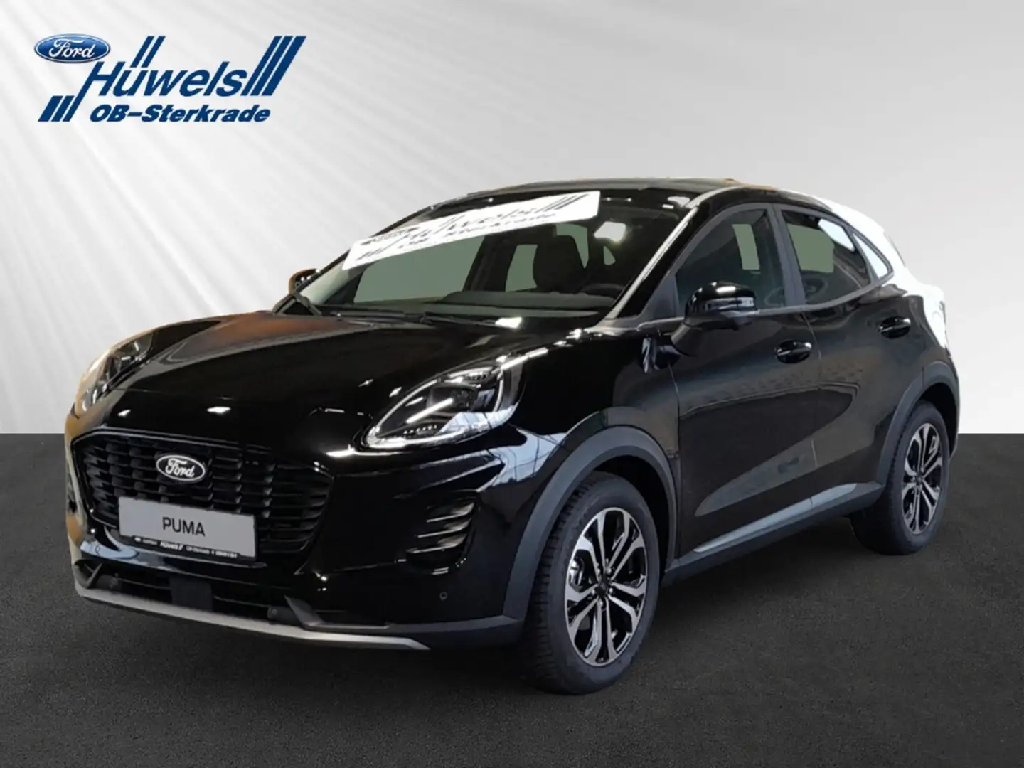 Ford Puma Titanium 1.0 EcoBoost MEHV +M&S+360°+ACC+TWA+DAB+L Noir - 1