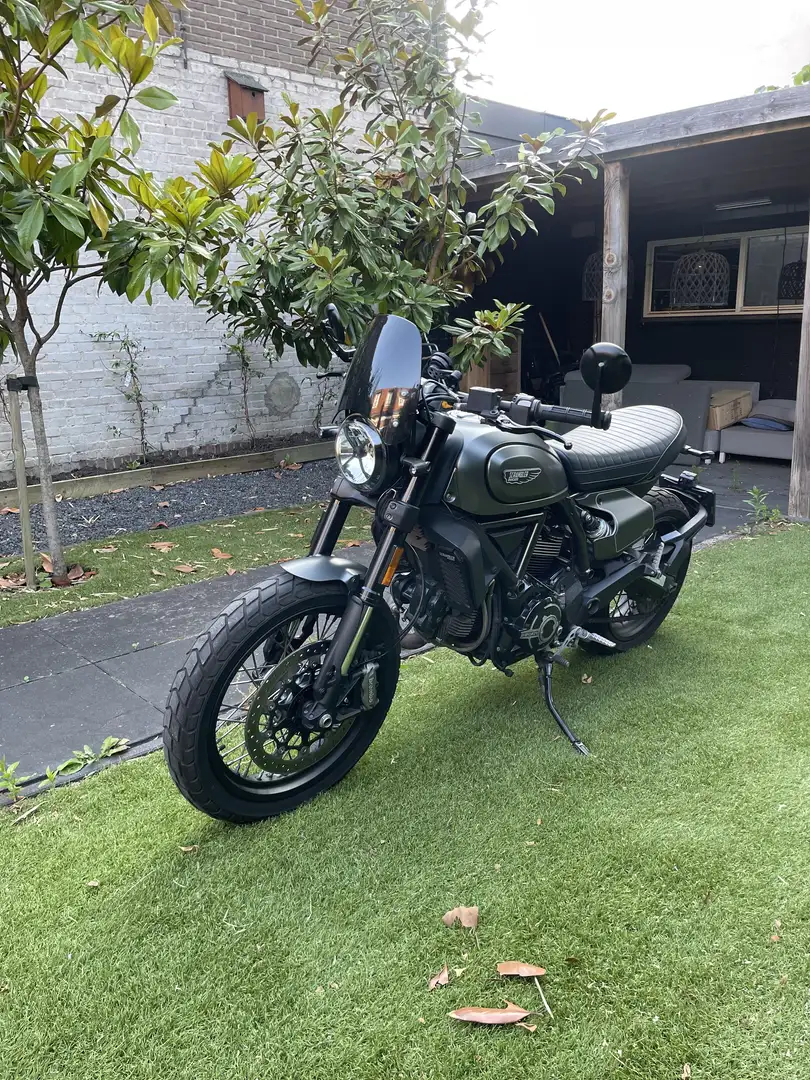 Ducati Scrambler Nightshift, matgrijs, 7670 km, topstaat - 2