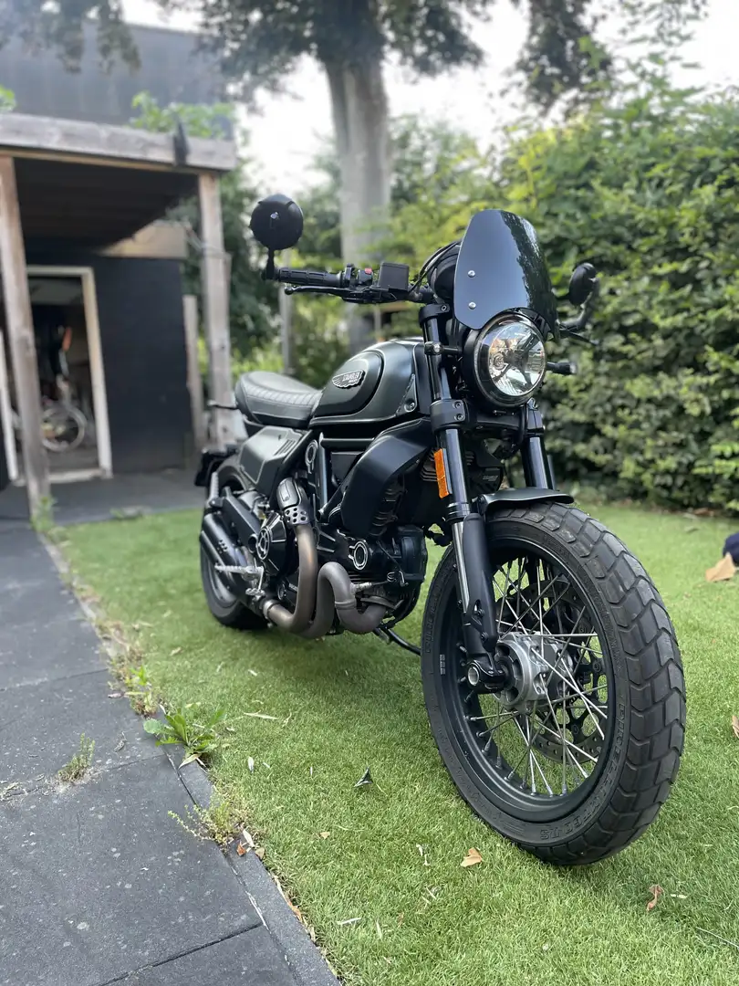 Ducati Scrambler Nightshift, matgrijs, 7670 km, topstaat - 1