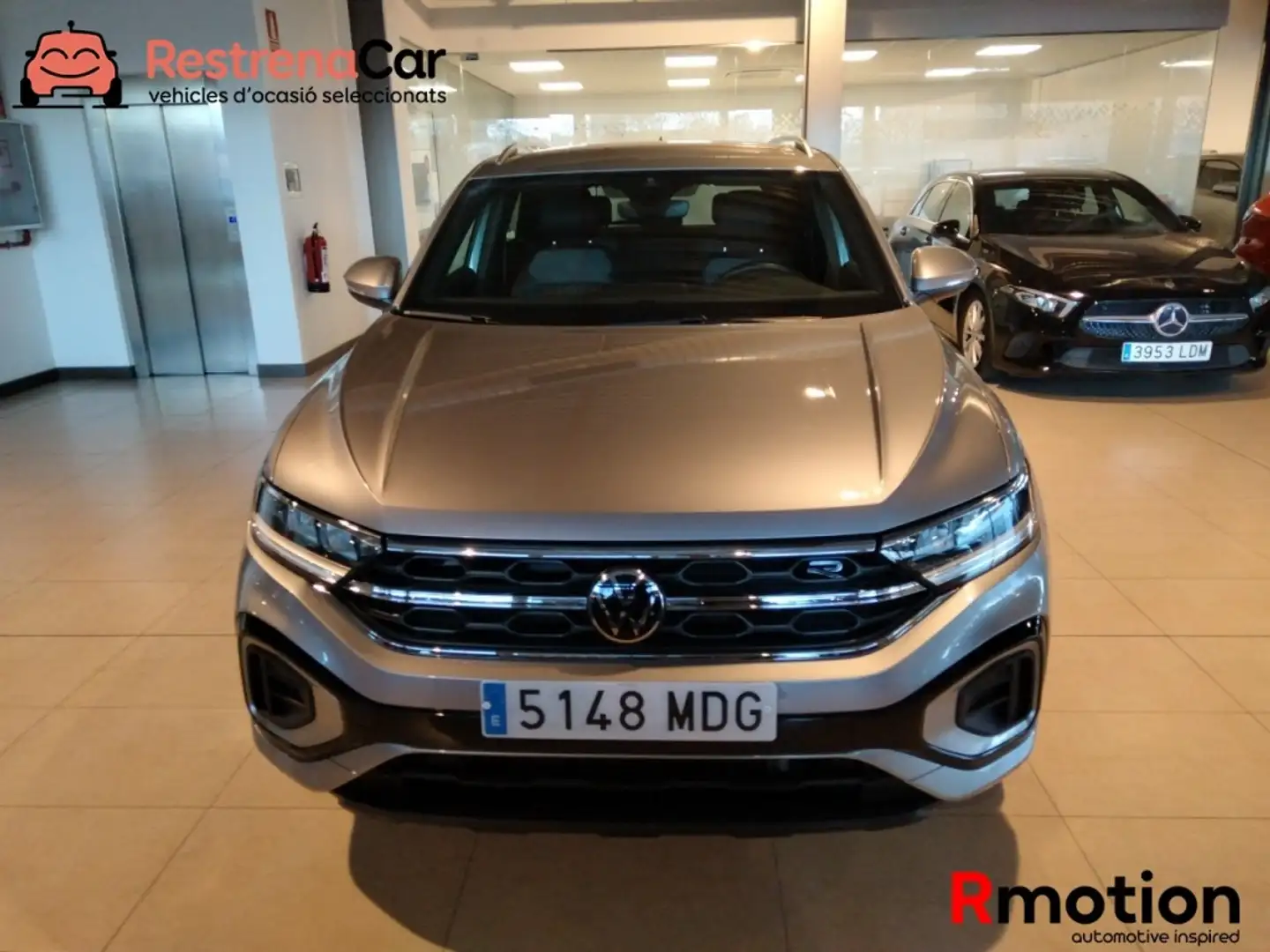 Volkswagen T-Roc 2.0 TDI 110KW DSG R-LINE 150 5P Plateado - 2