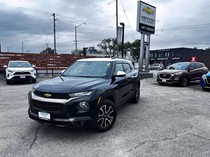 Black 2022 Chevrolet Trailblazer SUV / Crossover Four-Wheel Drive Automatic