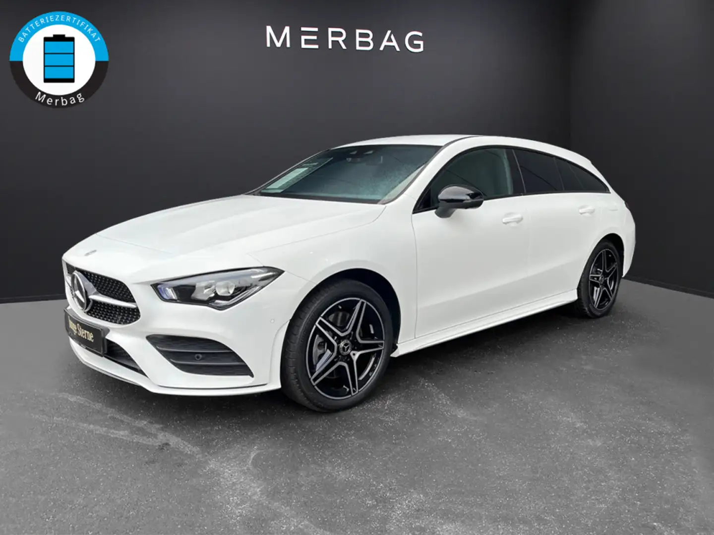 Mercedes-Benz CLA 250 e SB *AMG Line Night Easy Pack 360° Ambi Weiß - 2