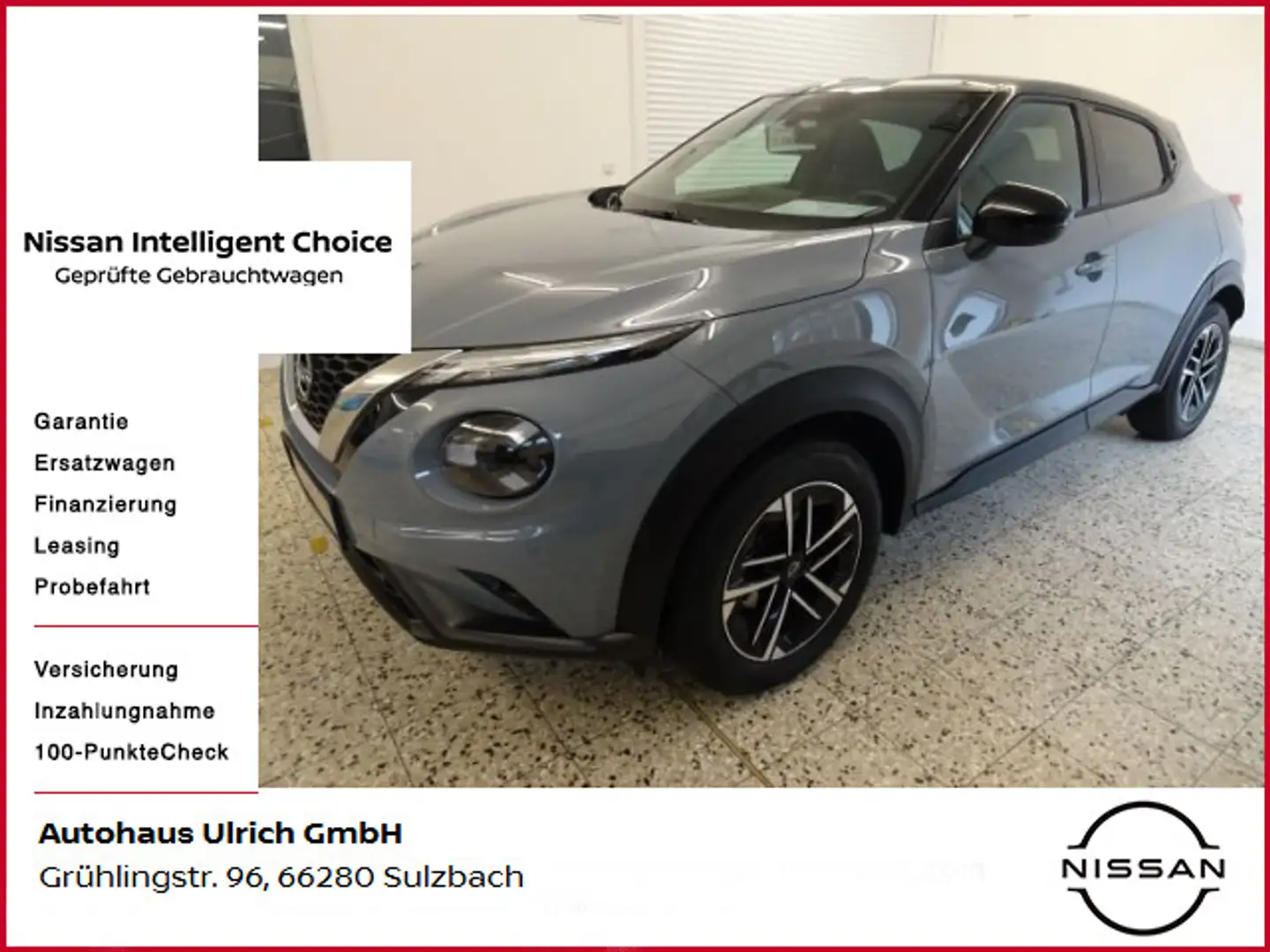 Nissan Juke 1.0 DIG-T N-Connecta Grau - 1