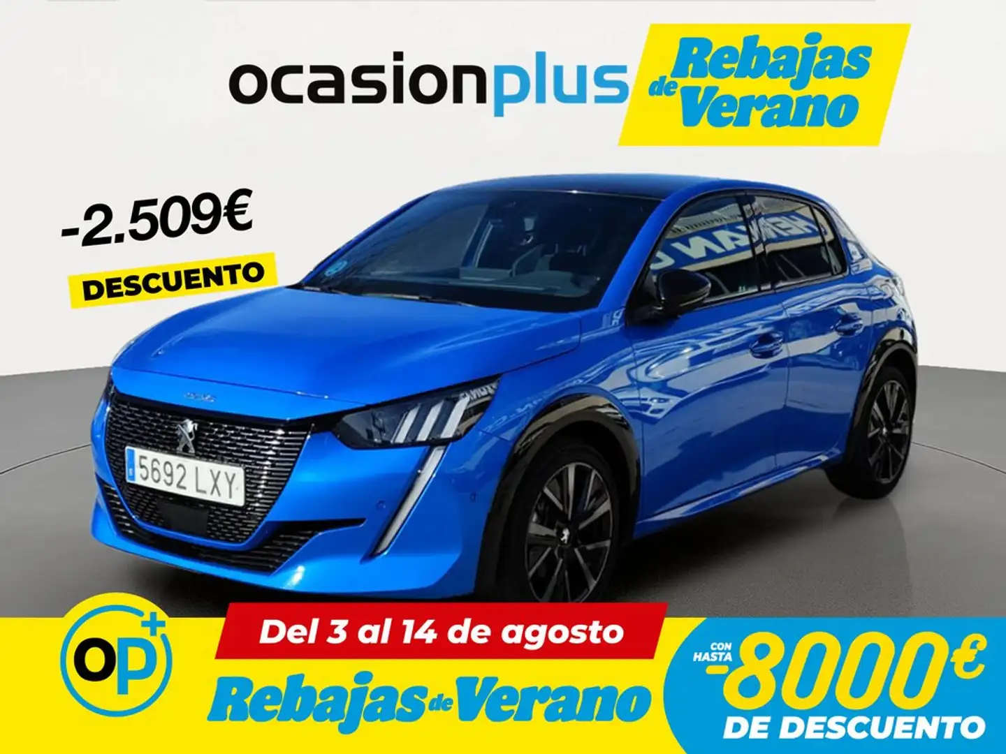 Peugeot 208 1.5 BlueHDi S&S GT Pack 100 Azul - 1