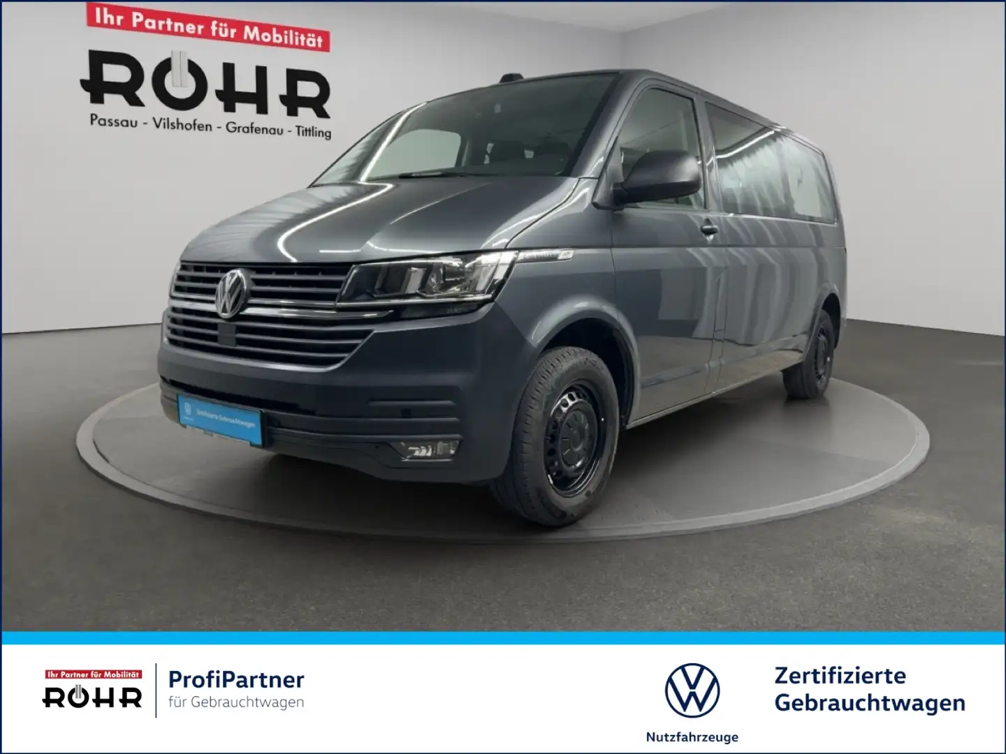 Volkswagen T6.1 Caravelle Trendline LR (PDC.Klima.9Sitzer) 2.0 TDI Gris - 1