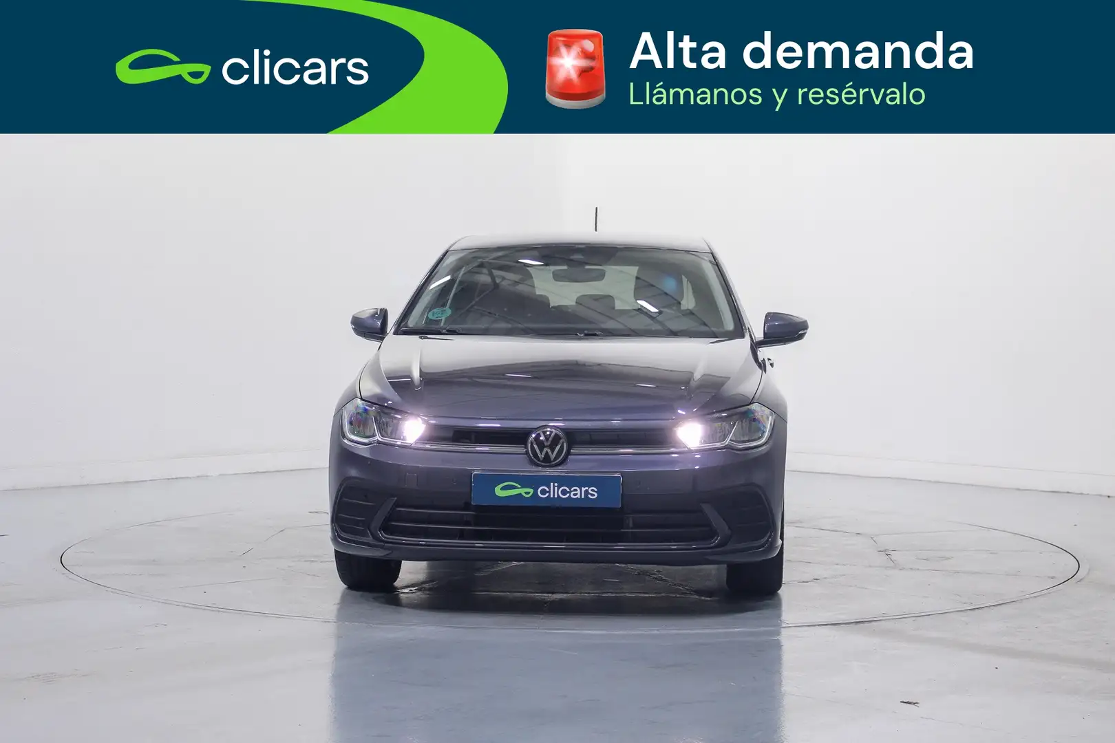Volkswagen Polo 1.0 TSI Mas 70kW Gris - 1