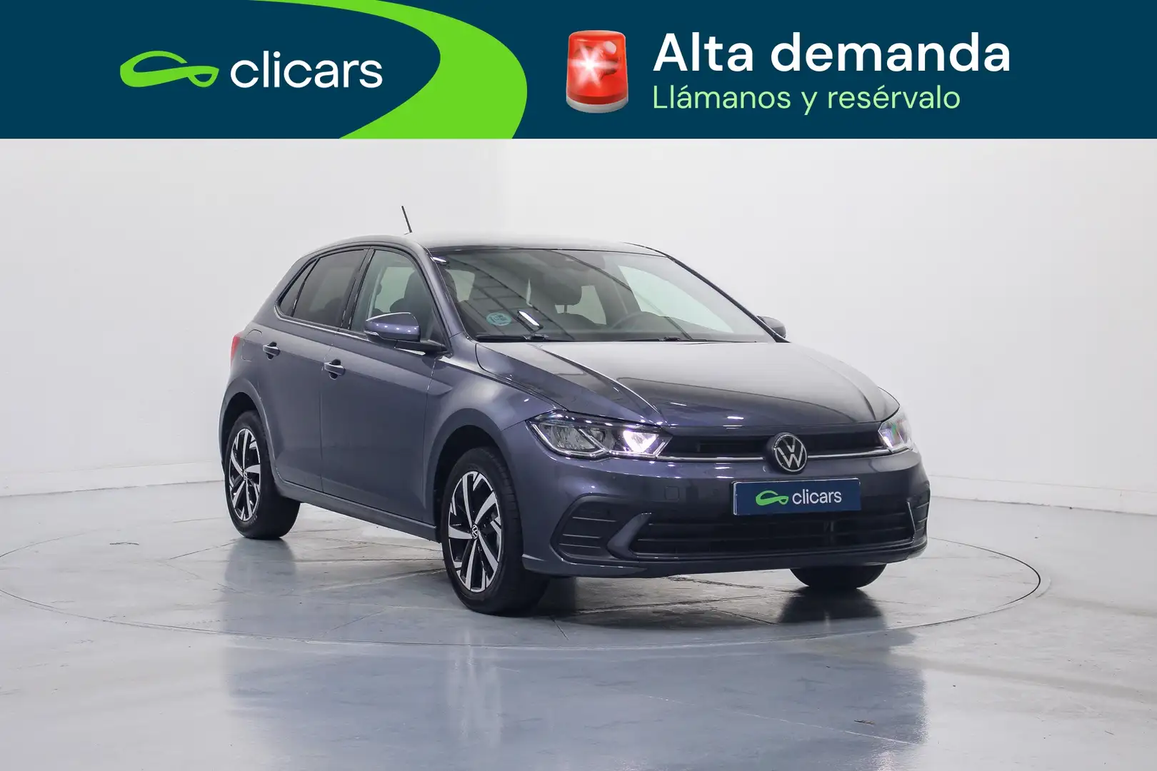 Volkswagen Polo 1.0 TSI Mas 70kW Gris - 2