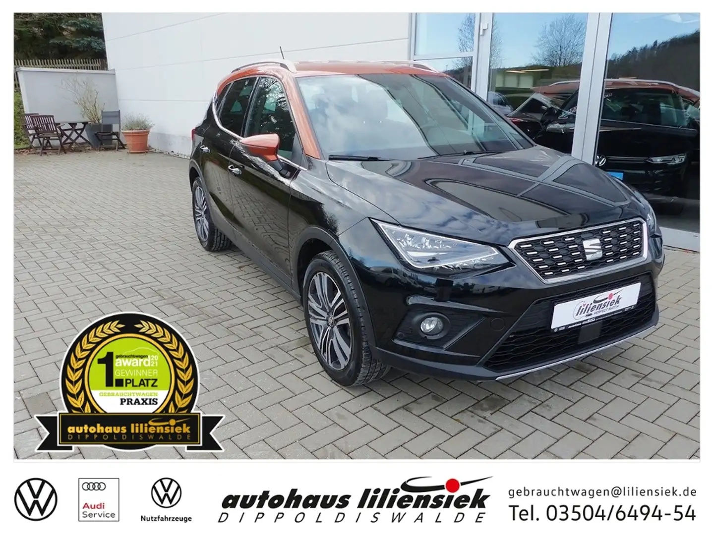 SEAT Arona 1.6 TDI DSG Xcellence * Schwarz - 1