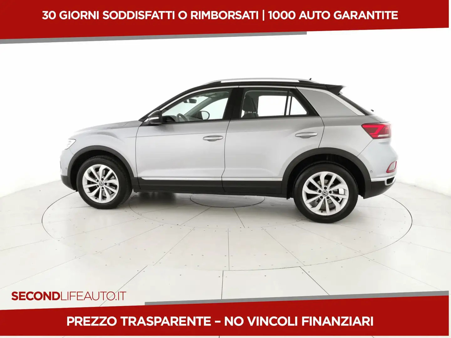 Volkswagen T-Roc I 2022 2.0 tdi Style 4motion 150cv dsg Argento - 2