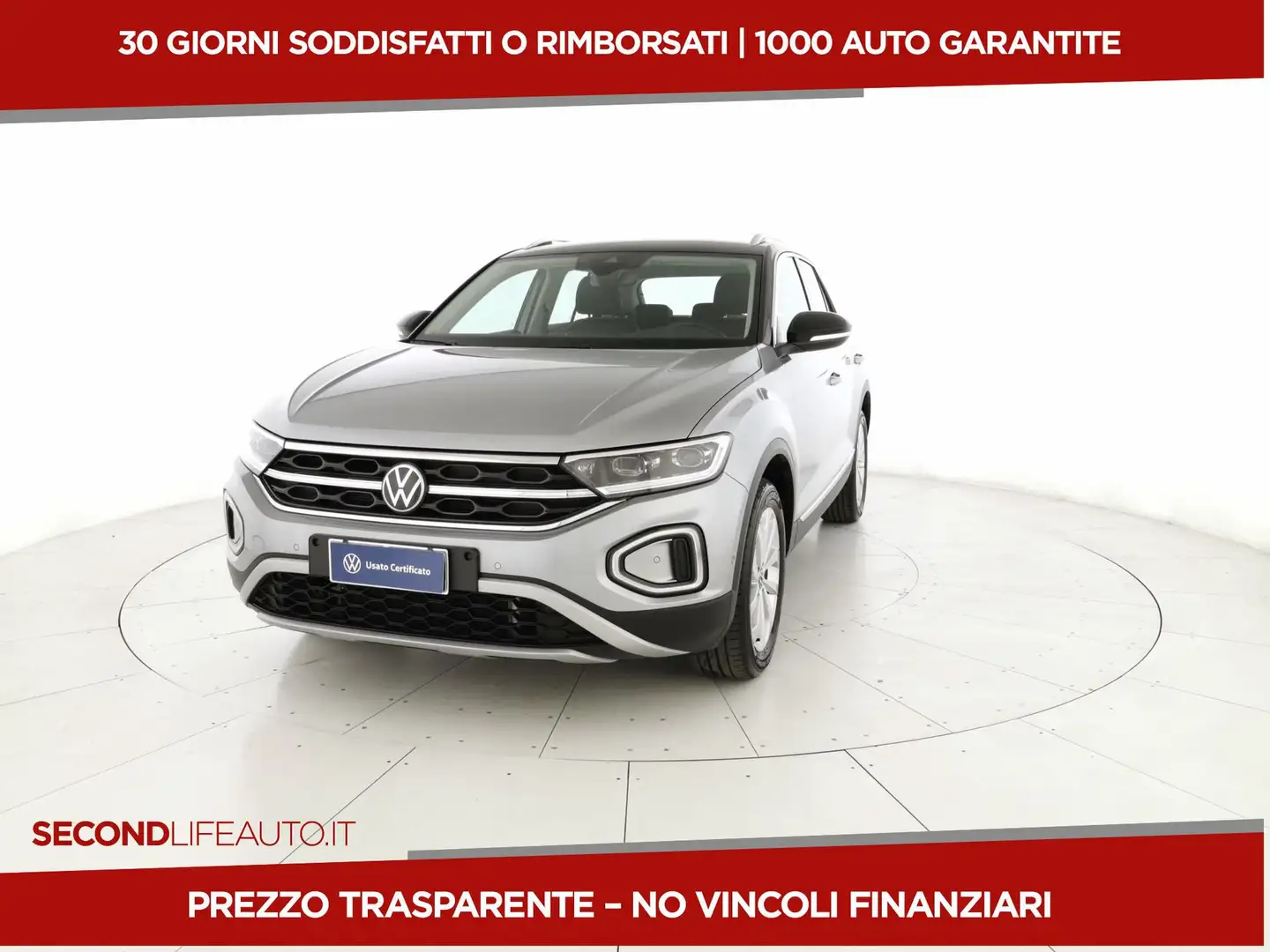Volkswagen T-Roc I 2022 2.0 tdi Style 4motion 150cv dsg Argento - 1