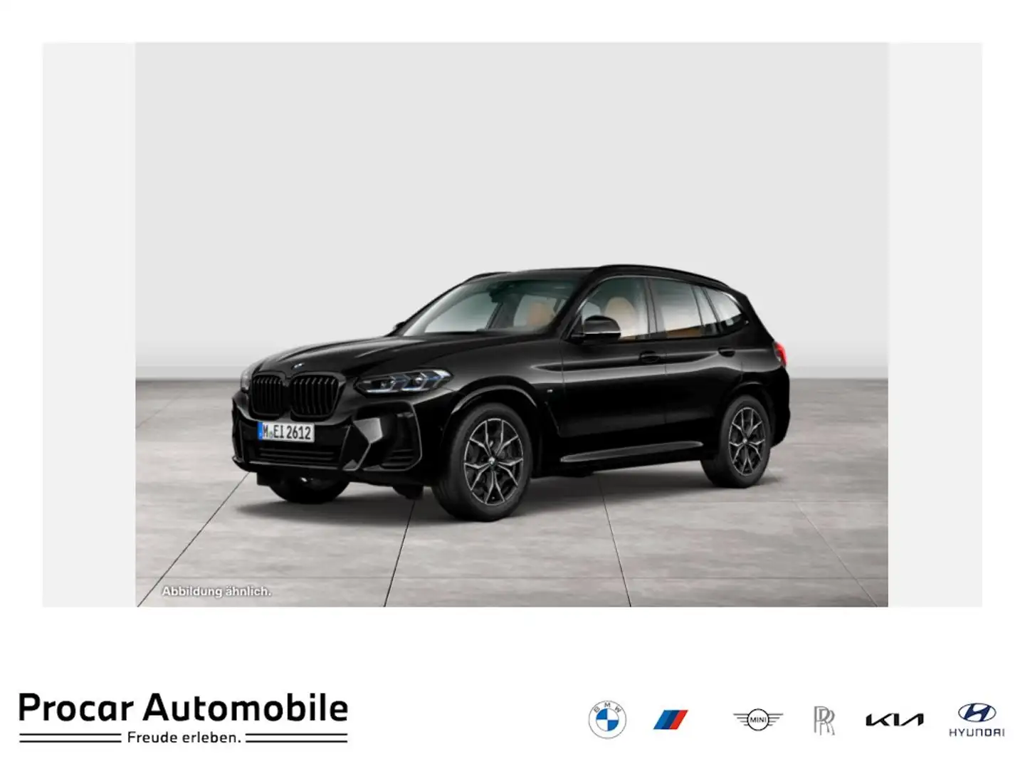 BMW X3 xDrive20i M SPORT+PANO+STANDHZG+DA+PA+HiFi Schwarz - 1