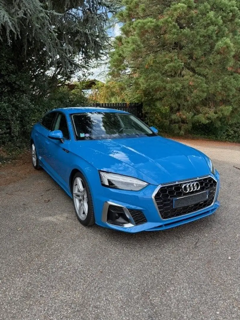 Audi A5 A5 Sportback 1.8 TFSI 170 S line Multitronic A Bleu - 1
