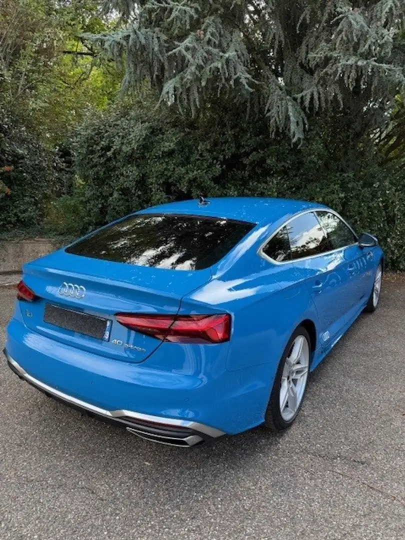 Audi A5 A5 Sportback 1.8 TFSI 170 S line Multitronic A Bleu - 2