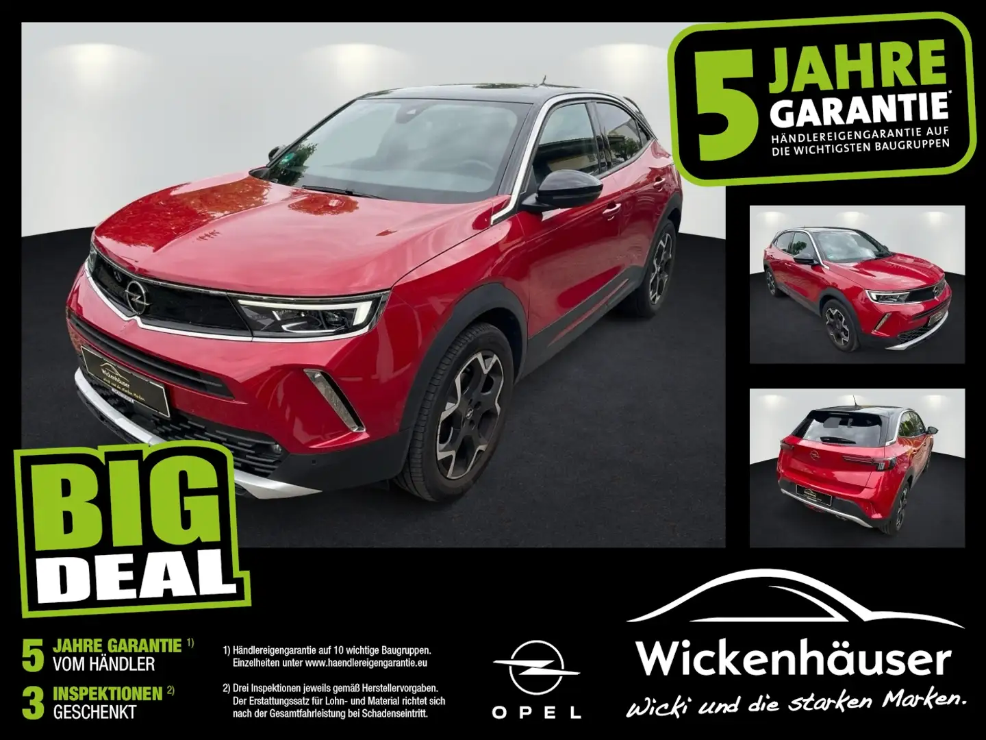 Opel Mokka 1.2 Turbo Ultimate Anhängerkupplung uvm Rot - 1