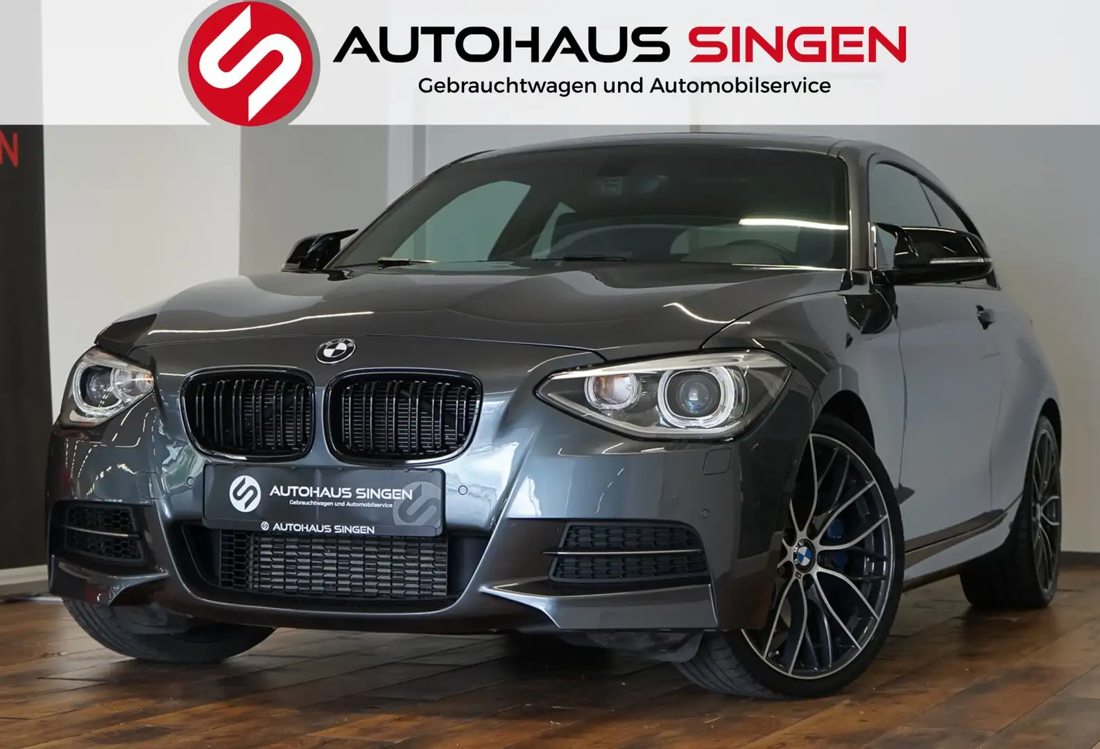 BMW M1 35i xDrive BI-XENON|NAVI|KAMERA|H&K|SD Gris - 1
