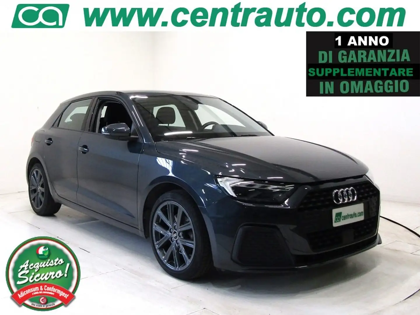 Audi A1 SPB 30 TFSI 1.0 TFSI S tronic Admired 110CV Gris - 1