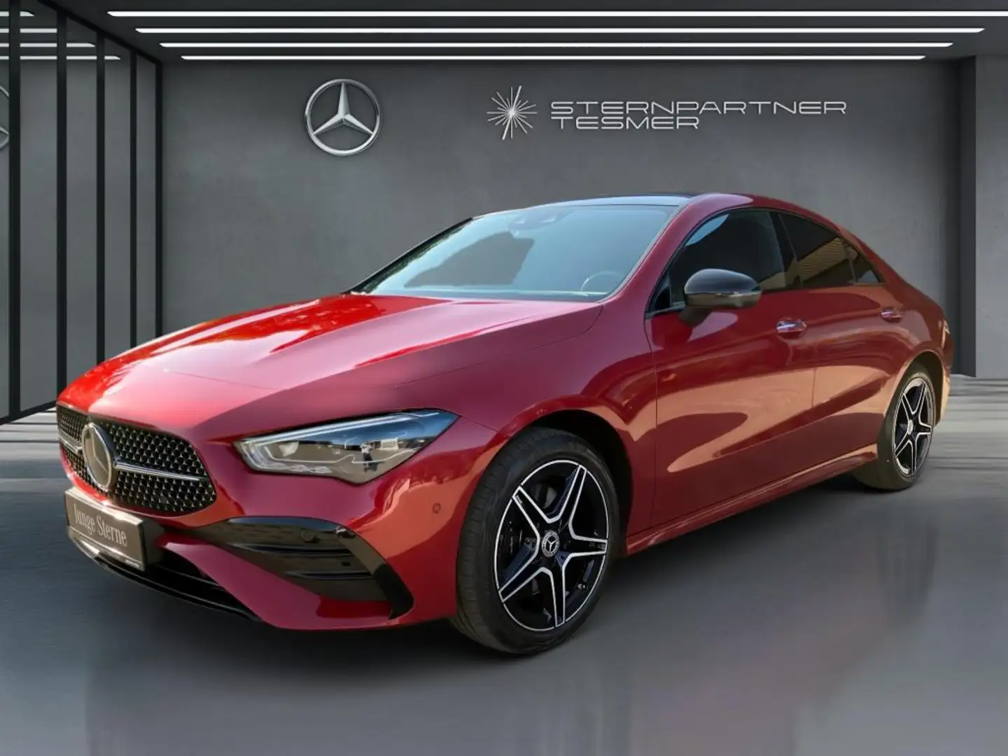 Mercedes-Benz CLA 250 e Coupé AMG HUD Burm. Distr. Mutib. 360° Rouge - 2