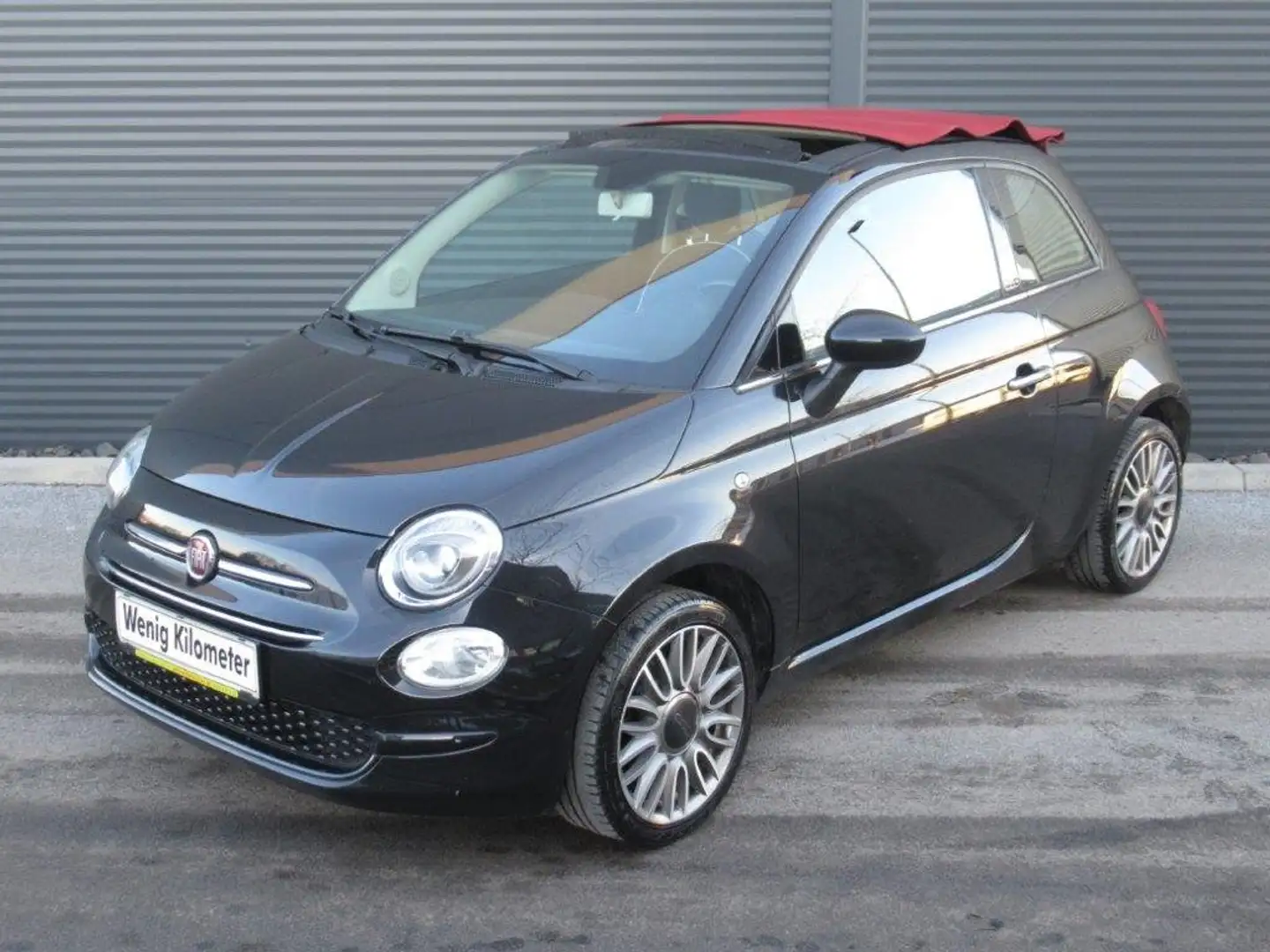Fiat 500C 1,8 8V Lounge Eco. Schwarz - 2